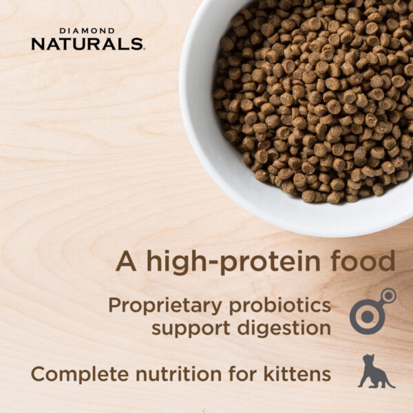 Diamond Naturals Alimento Kitten Indoor 1kg