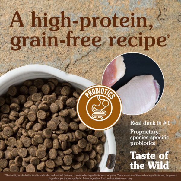 Taste Of The Wild Alimento Wetlands Pato Canino