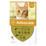 Advocate Pipeta Antiparasitaria Gato Hasta 4kg 2