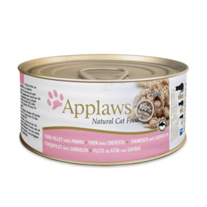 Applaws Alimento Lata Gato Filete De Atun Con Camaron 70 Gr