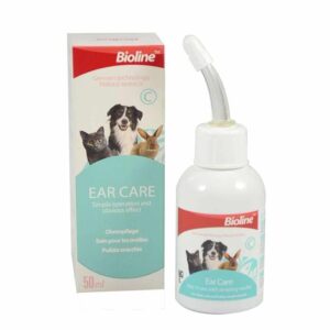 Bioline Gel Cuidado de Oidos Perros y Gatos Ear Care, 50ml