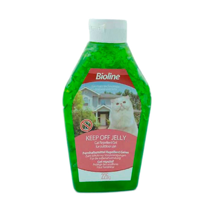 Bioline Repelente Exteriores Para Gatos Keep Off Jelly, 225g