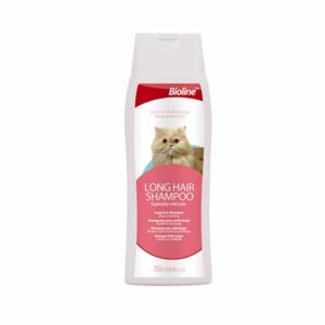 Bioline Shampoo Gato Pelo Largo, 250ml