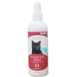 Bioline Spray y Garrapatas para Gatos 175 ml