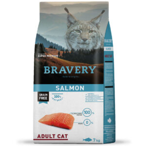 Bravery Alimento Salmon Adult Cat 7kg
