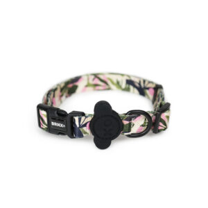 Brnx Collar Perro Forest Pink Small 3