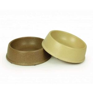 Brnx Plato Ecologico Bamboo Perro Gato,  Diametro 21.5cms