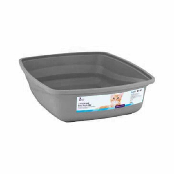 Cat Love Bano Gato Simple Color Gris 2