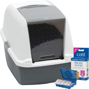 Catit Baño Gato Magic Blue, Tamaño Regular