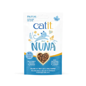 Catit Nuna Proteina De Insecto Y Arenque Gato 60gr 2