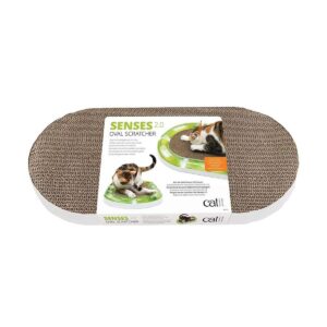 Catit Rascador Ovalado Carton Para Gato