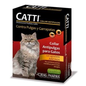 Catti Collar Antipulgas y Garrapatas Gato