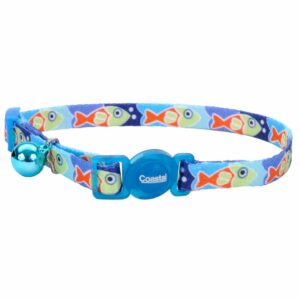 Coastal Collar Gato Diseño Fashion Fish