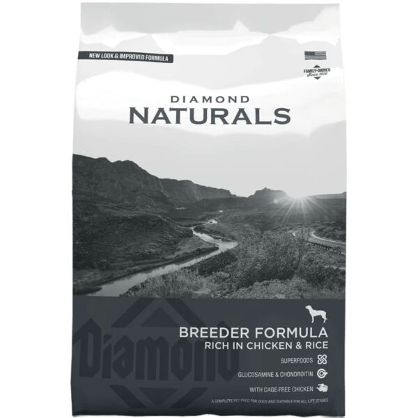 Diamond Naturals Alimento Dog Breeder 20kg