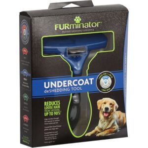 FURminator Cepillo Perro Grande de Pelo Largo