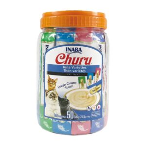 Inaba Churu Gato Mix Sabor Atun, 50 Tubos
