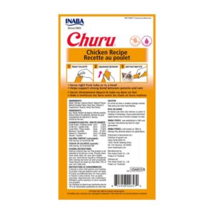 Inaba Churu Gato Sabor Pollo 4 Tubos 2