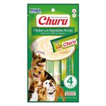 Inaba Churu Perro Sabor Pollo Y Vegetales 4 Tubos 2