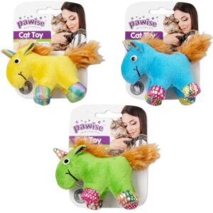 Pawise Gato Unicornio con Catnip