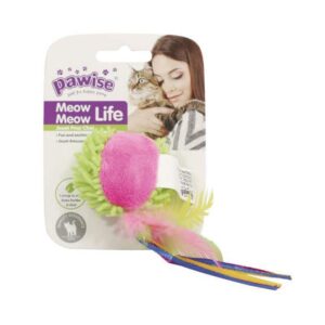 Pawise Juguete Bola Peluche Gato Colores