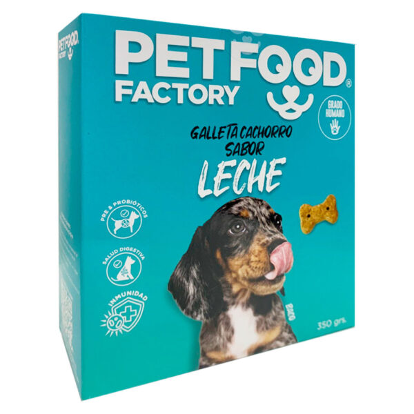 Pet Food Galletas Leche Para Perros Cachorro 80gr