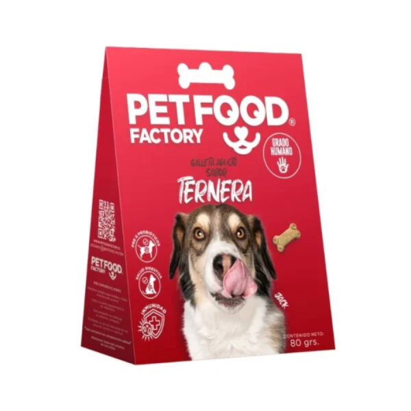 Pet Food Galletas Ternera Para Perros Adultos 80gr 3