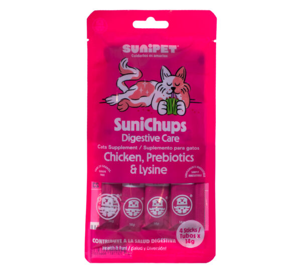 Sunichups Digestive Care Para Gato 4 Tubos 4