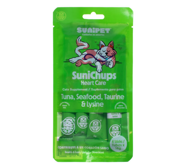 Sunichups Heart Care Para Gato 4 Tubos 4