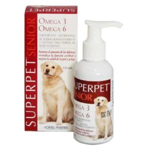 Superpet Omega 3 y 6 Perro Senior, 125ml