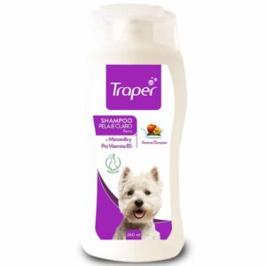 Traper Shampoo Perro Pelaje Claro, 260ml