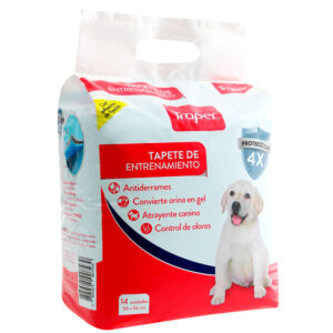 Traper Tapete Entrenamiento Perro, 14 Unidades 56x56cms