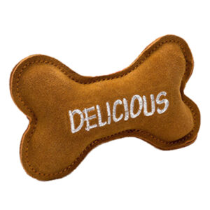 Wonder Dog de Cuero para Morder, Hueso