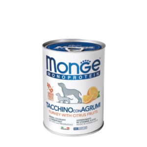 Monge Lata Paté Pavo con Frutas Cítricas 400gr