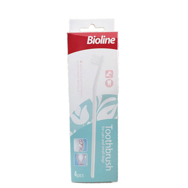 Bioline Set De 4 Cepillos Para Gatos