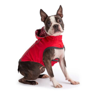 Gfpet Impermeable Reversible Perro Rojo 4