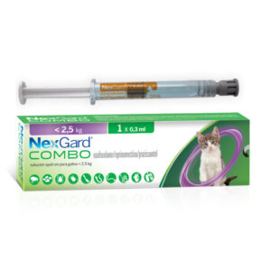 Nexgard Combo Pipeta Gato 08 A 25kg 2