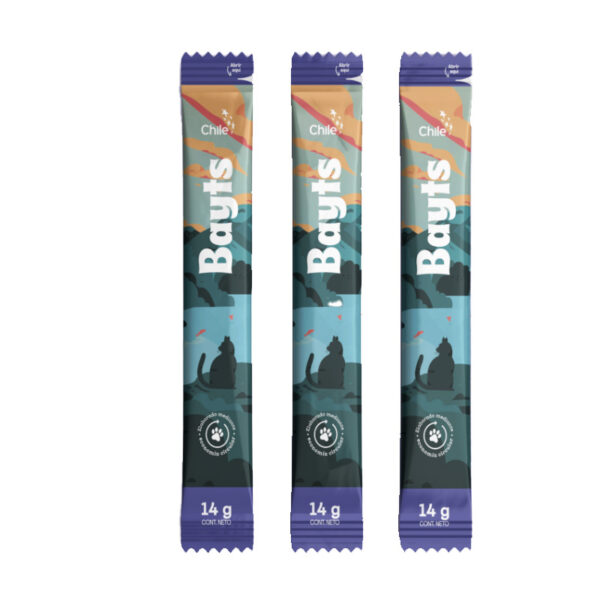 Bayts Cremoso Trucha Arcoiris Gatos 70gr 2