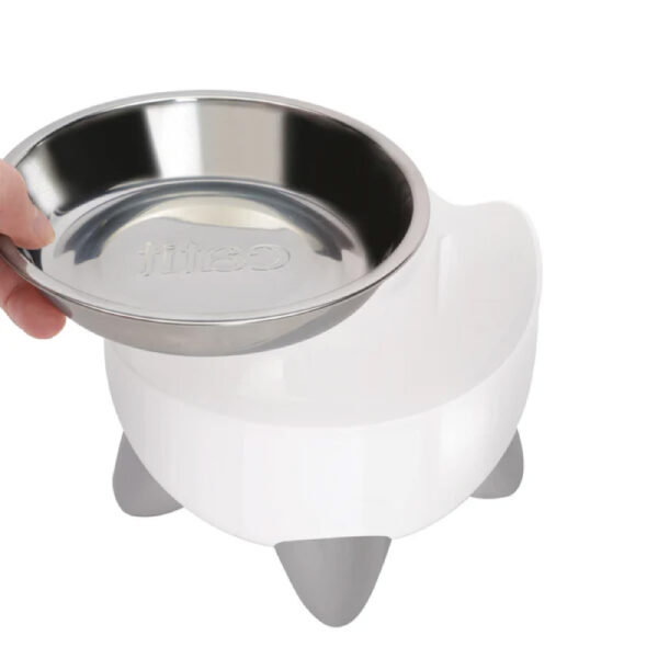 Catit Pixi Plato Elevado Para Gatos 200ml 7