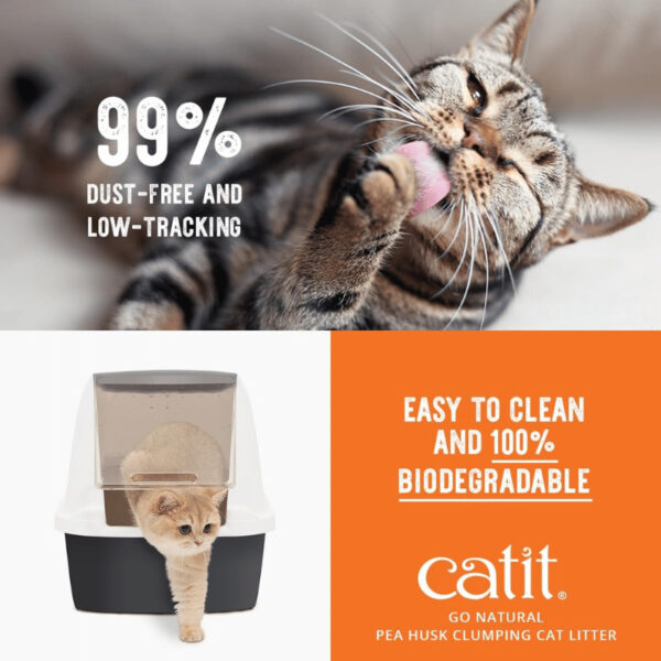 Catit Go Natural Arena Biodegradable Lavanda 56kgs 2