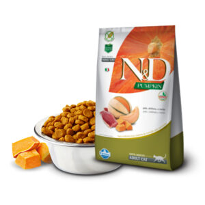 Nd Pumpkin Pato Para Gato Adulto 15kg 2
