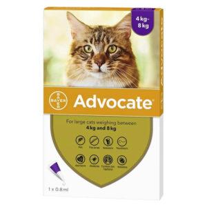 Advocate Pipeta Antiparasitaria Gato De 4 A 8kg