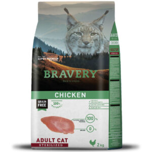 Bravery Alimento Chicken Sterilized Cat 7kg