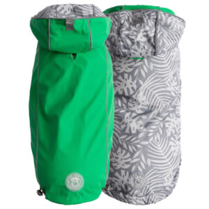 Gfpet Impermeable Reversible Verde Large 6
