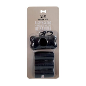 Marben Dispensador Bolsas Perro 3 Rollos Negro.jpg
