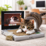 BRNX Rascador Notebook para Gato Especial Teletrabajo - Imagen 2