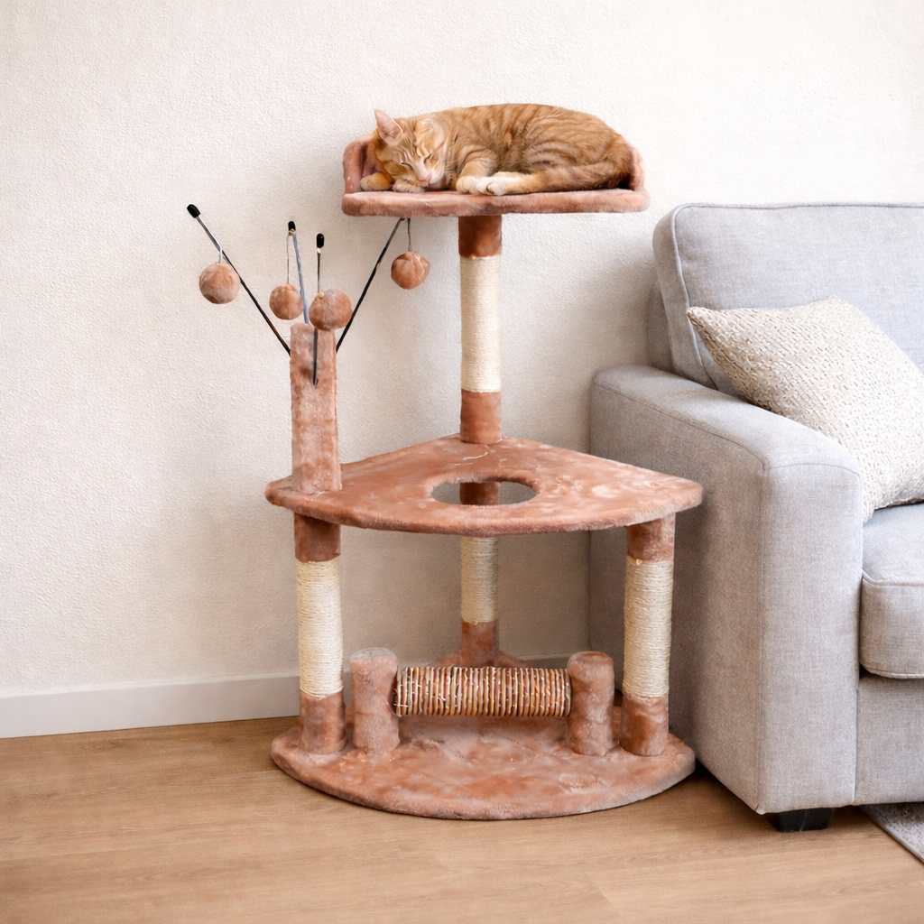 Marben Rascador Torre Para Gatos 90cms Marben Rascador Torre Para Gatos 90cms - Imagen 1