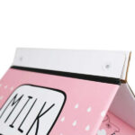 Brnx Rascador Maxi Caja De Leche Rosado 8