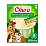 Inaba Churu Perro Sabor Pollo y Vegetales 8 Tubos