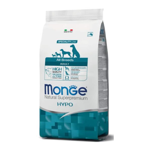 Monge All Breeds Hipoalergenico Salmon & Atun 2.5Kg - Imagen 1
