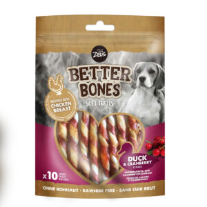 Zeus Better Bones Palitos Sabor Pato y Arándanos